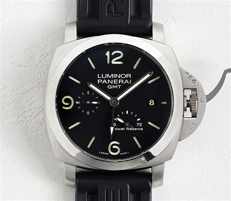 luminor gmt panerai automatic replica|How To Spot a Fake Panerai .